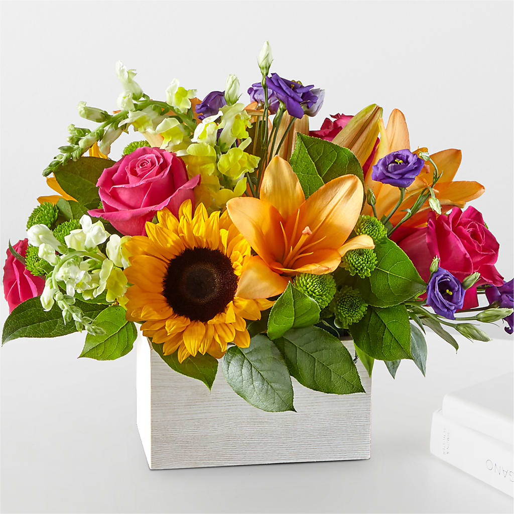Best Day Box Bouquet – Ko Caffee Llc Dba Verde Galerie, Stamford CT