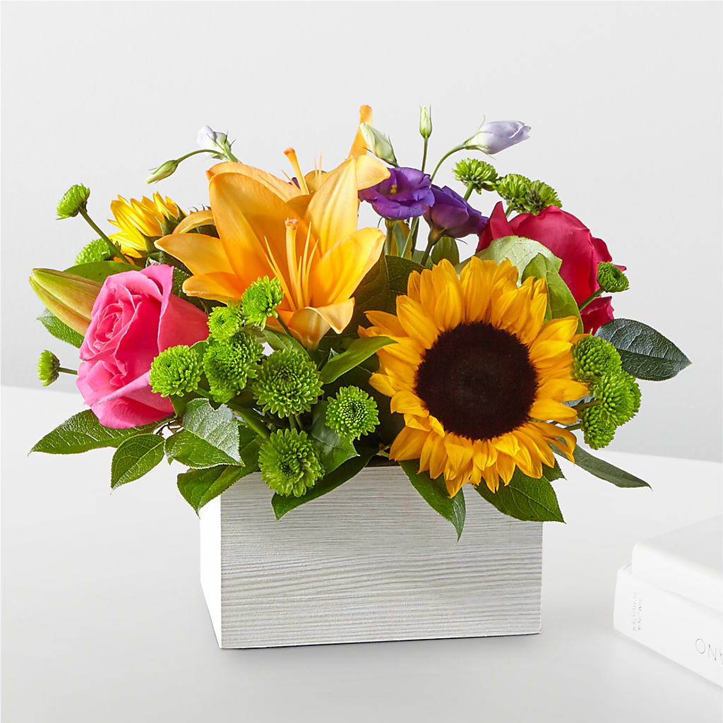 Best Day Box Bouquet – Ko Caffee Llc Dba Verde Galerie, Stamford CT