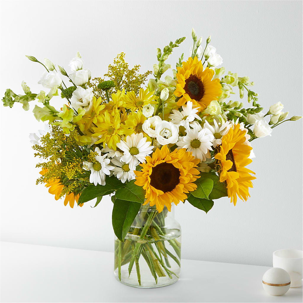 Hello Sunshine Bouquet – Ko Caffee Llc Dba Verde Galerie, Stamford CT