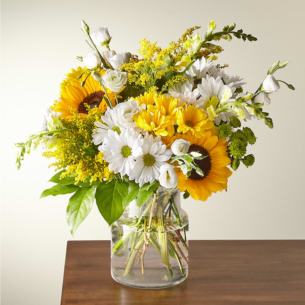 Hello Sunshine Bouquet – Ko Caffee Llc Dba Verde Galerie, Stamford CT