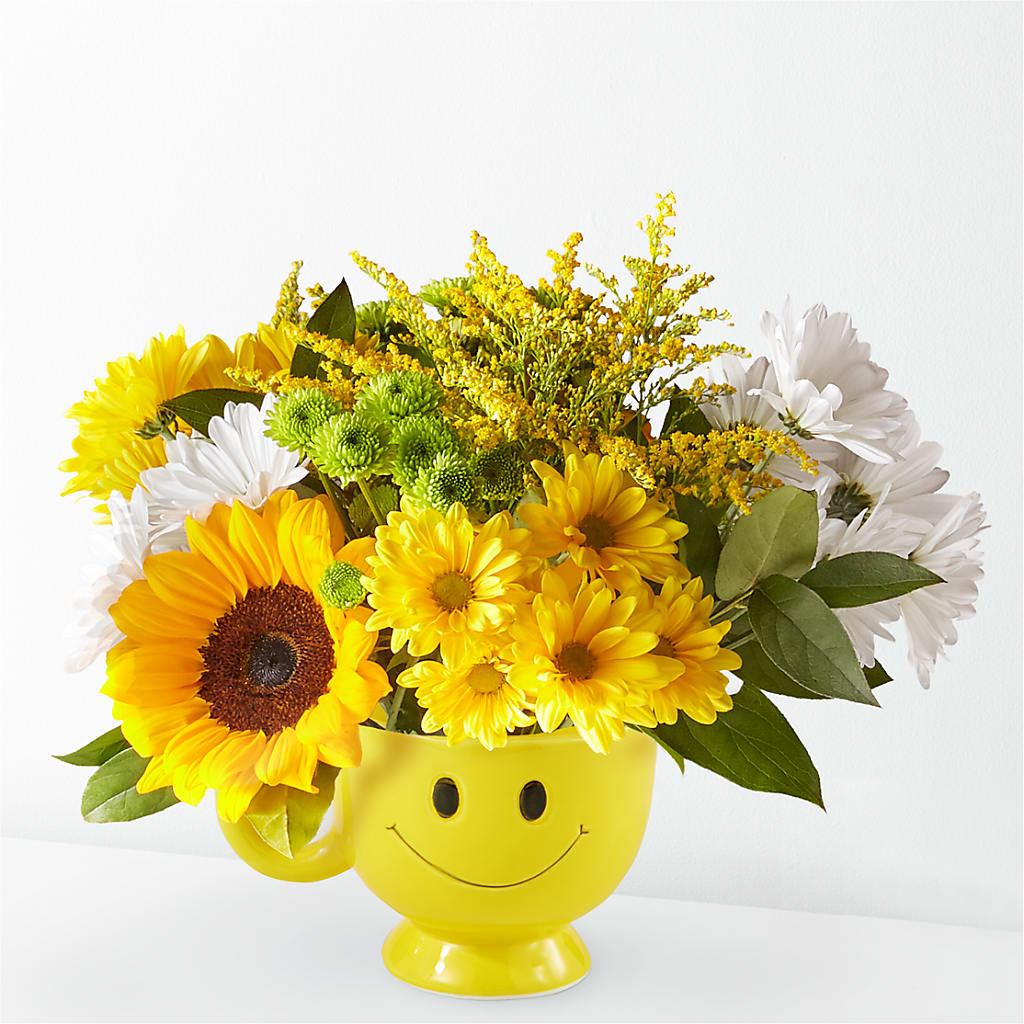 Joyful Smiles Bouquet – Ko Caffee Llc Dba Verde Galerie, Stamford CT