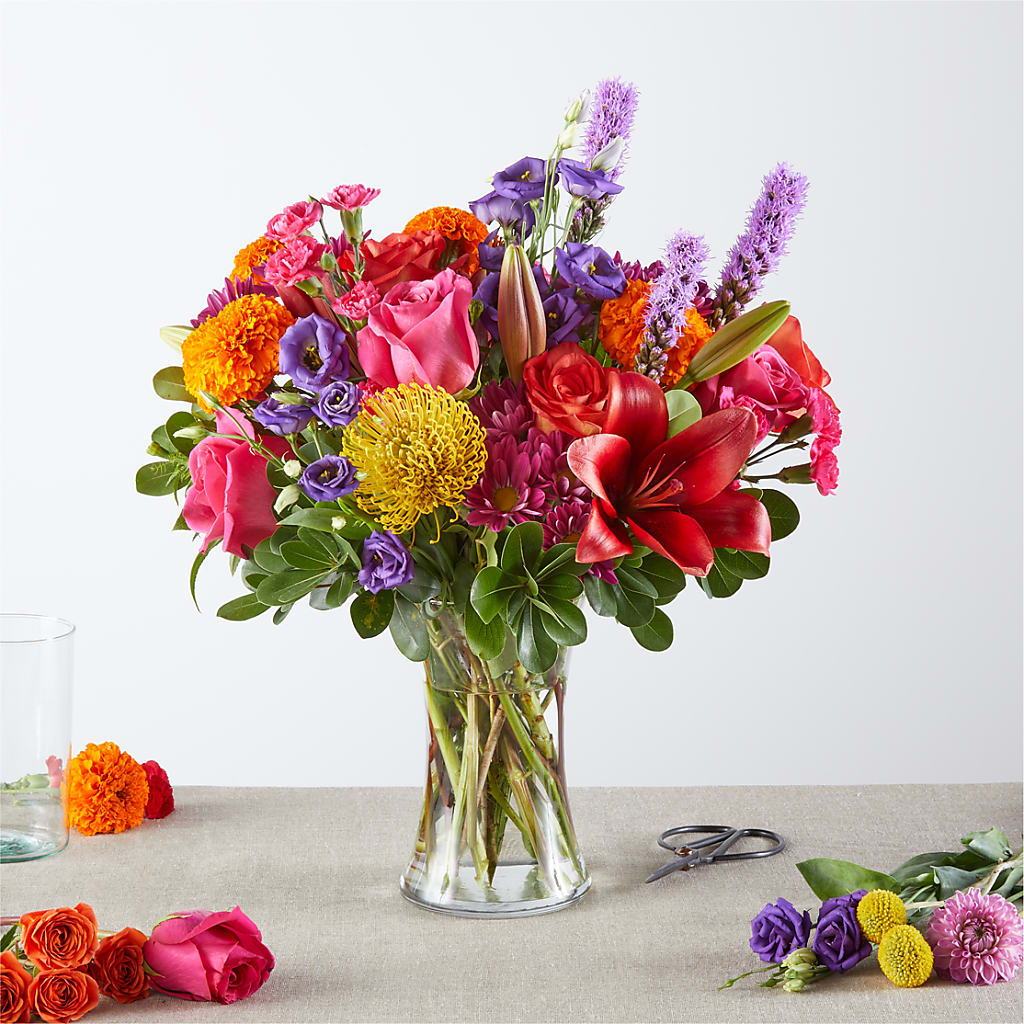 Feast of Color – A Florist Original – Ko Caffee Llc Dba Verde Galerie, Stamford CT