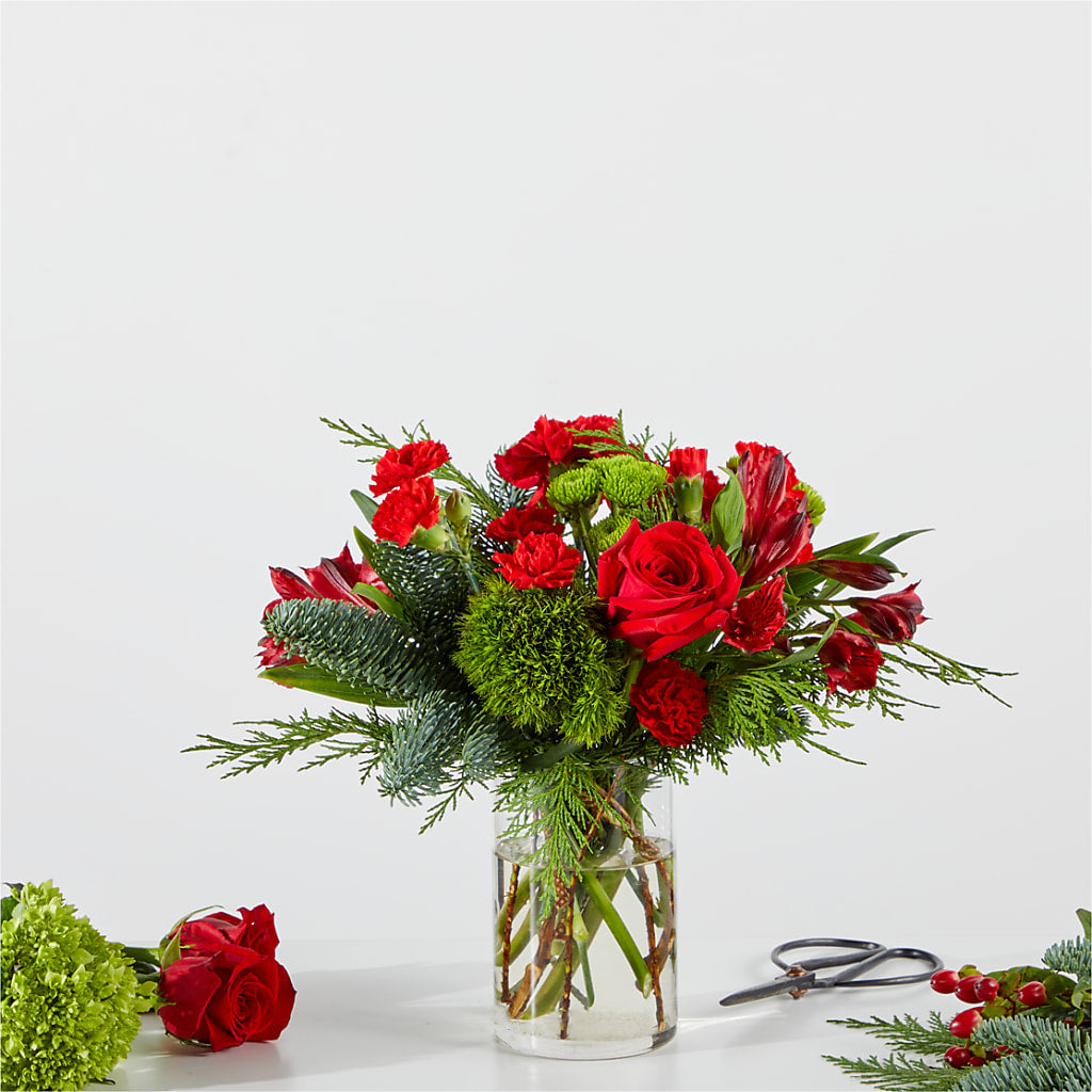 Merry Moment Bouquet – A Florist Original – Ko Caffee Llc Dba Verde Galerie, Stamford CT