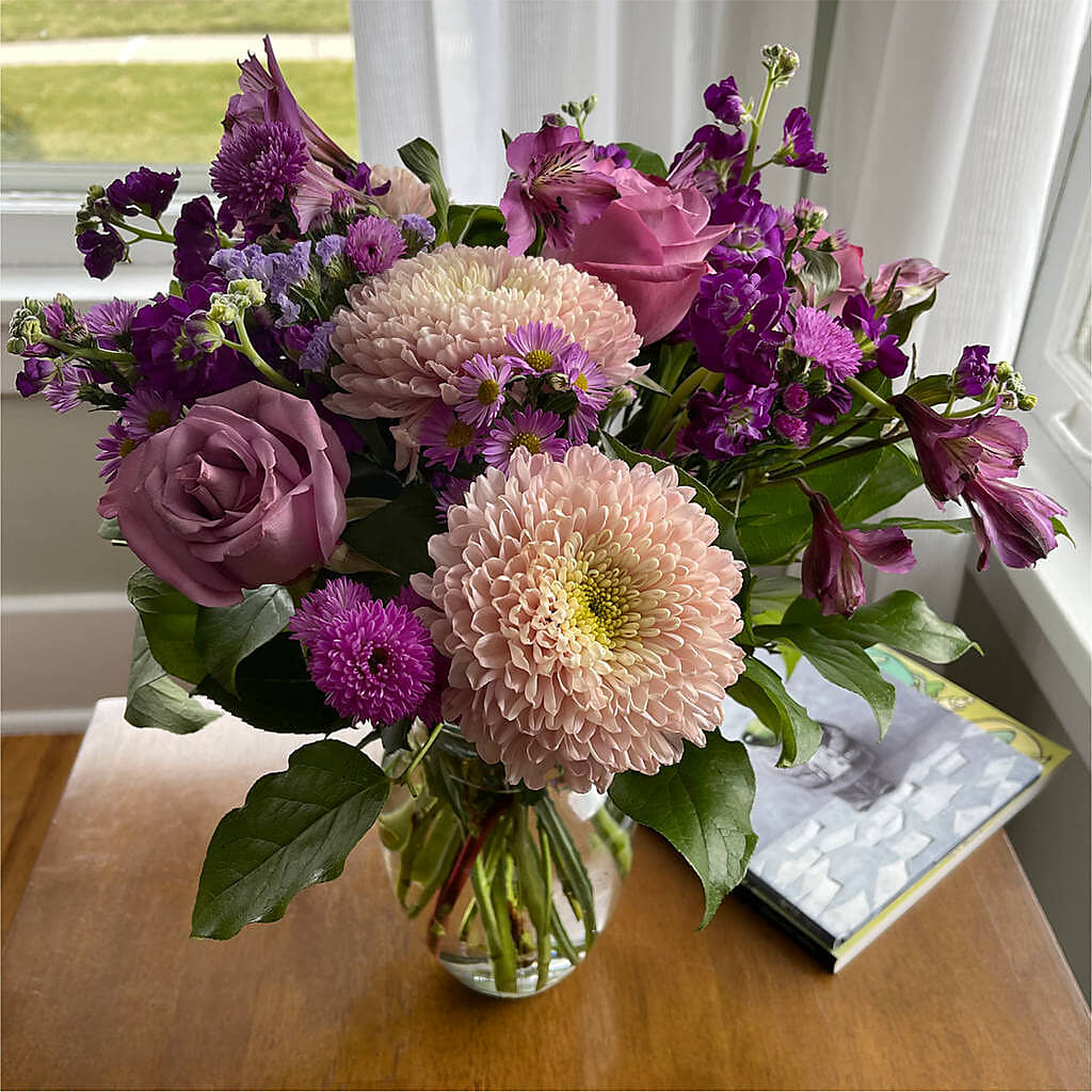 Ultraviolet Bouquet – Ko Caffee Llc Dba Verde Galerie, Stamford CT