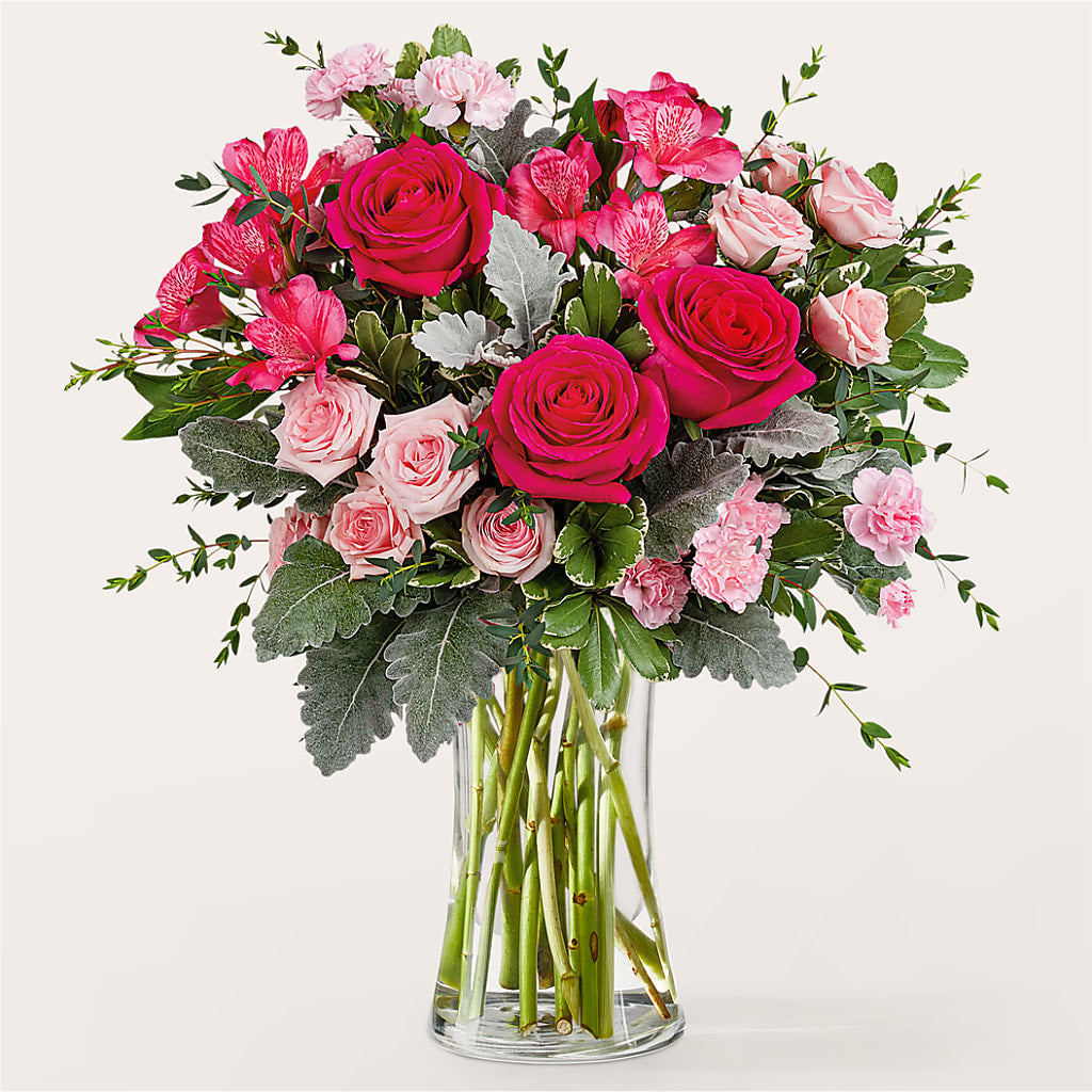 Tickled Pink Bouquet – Ko Caffee Llc Dba Verde Galerie, Stamford CT