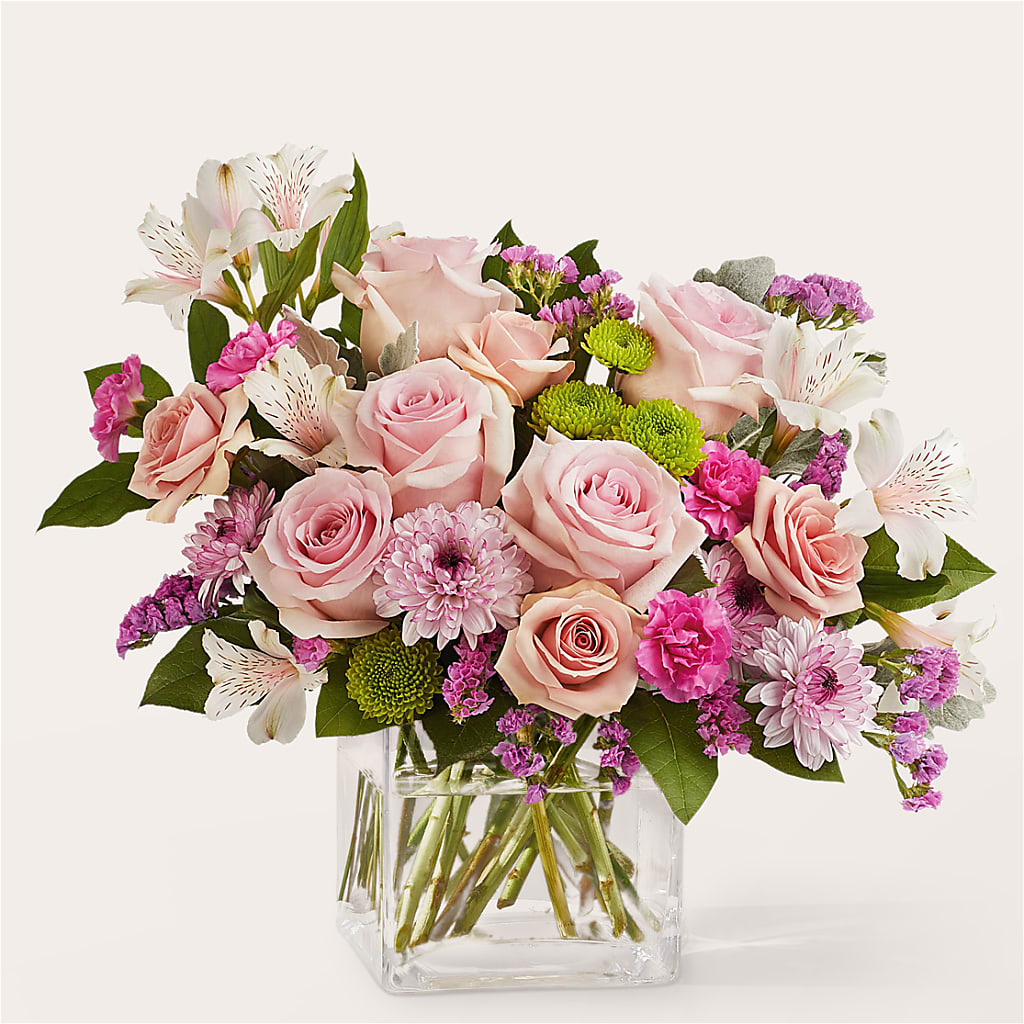 Pink Suede Bouquet – Ko Caffee Llc Dba Verde Galerie, Stamford CT