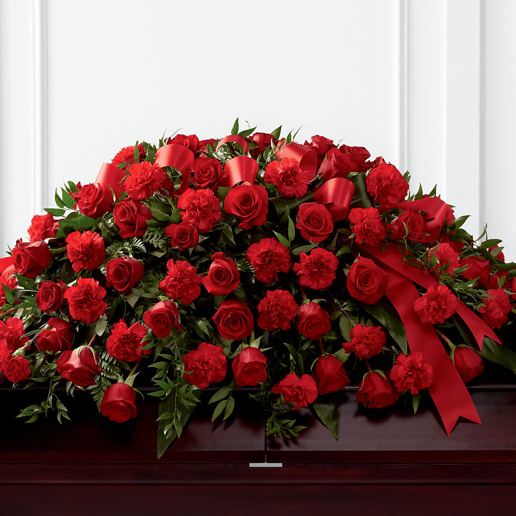 Tribute of Life Casket Spray – Ko Caffee Llc Dba Verde Galerie, Stamford CT