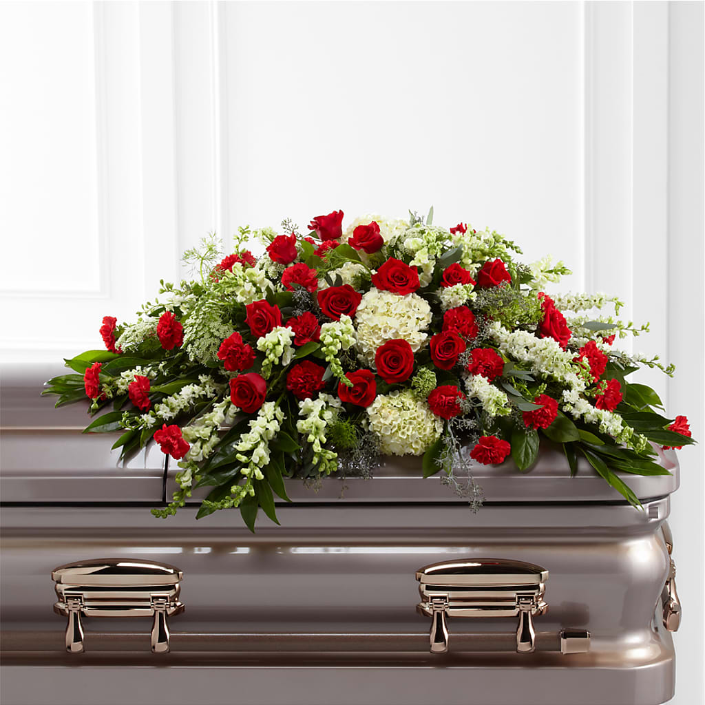 Sincerity Casket Spray – Ko Caffee Llc Dba Verde Galerie, Stamford CT