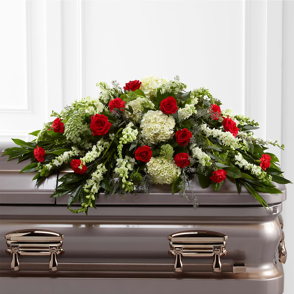 Sincerity Casket Spray – Ko Caffee Llc Dba Verde Galerie, Stamford CT