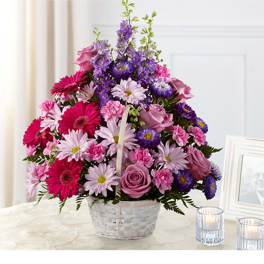 Pastel Peace Basket – Ko Caffee Llc Dba Verde Galerie, Stamford CT
