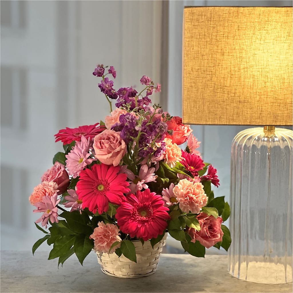 Pastel Peace Basket – Ko Caffee Llc Dba Verde Galerie, Stamford CT