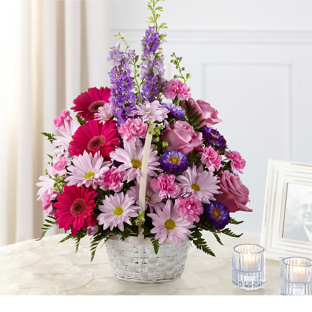Pastel Peace Basket – Ko Caffee Llc Dba Verde Galerie, Stamford CT