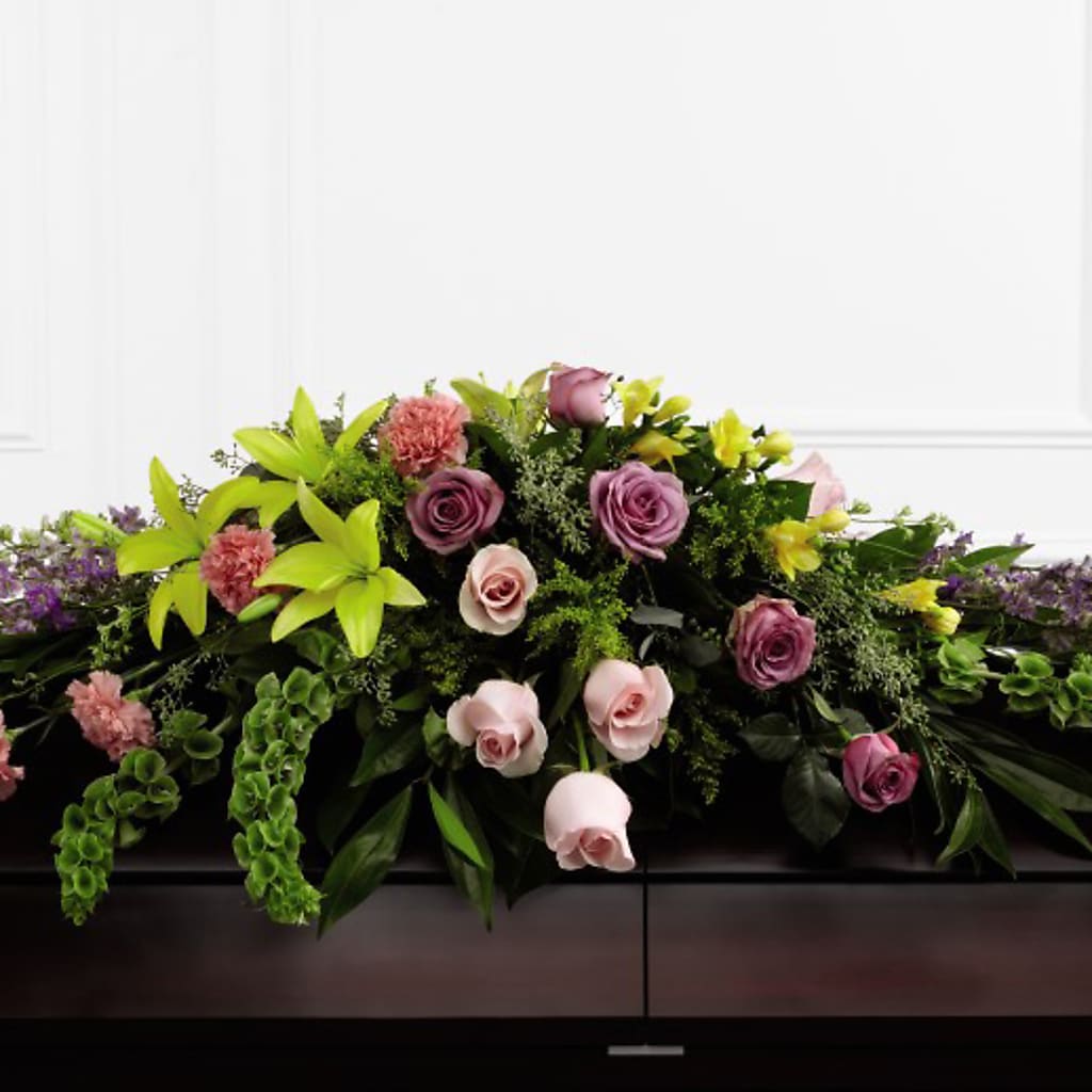 Forever Beloved Casket Spray – Ko Caffee Llc Dba Verde Galerie, Stamford CT
