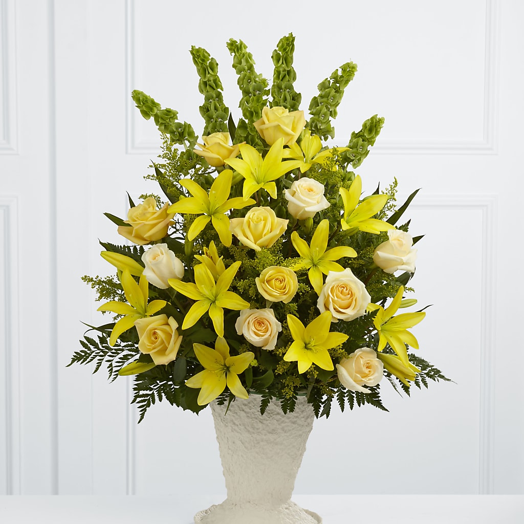 Golden Memories Arrangement – Ko Caffee Llc Dba Verde Galerie, Stamford CT
