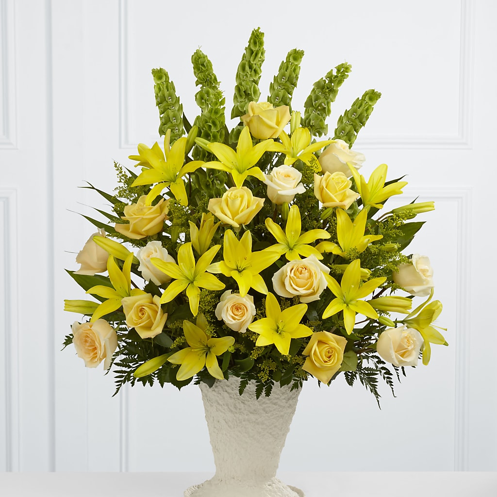 Golden Memories Arrangement – Ko Caffee Llc Dba Verde Galerie, Stamford CT