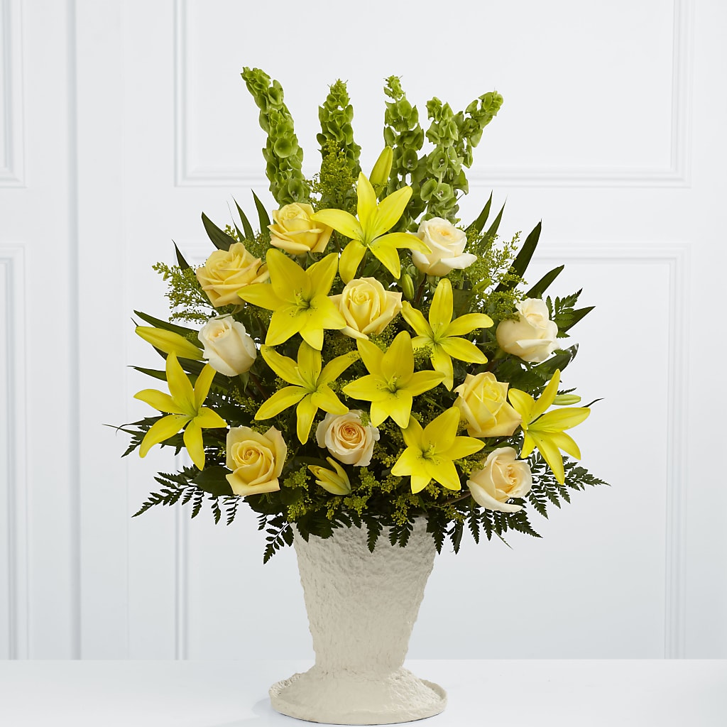 Golden Memories Arrangement – Ko Caffee Llc Dba Verde Galerie, Stamford CT