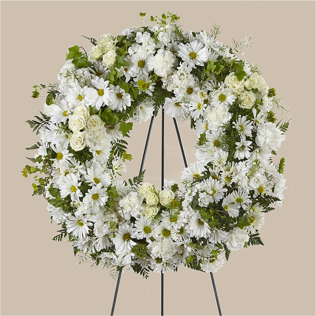 Faithful Wishes Wreath – Ko Caffee Llc Dba Verde Galerie, Stamford CT