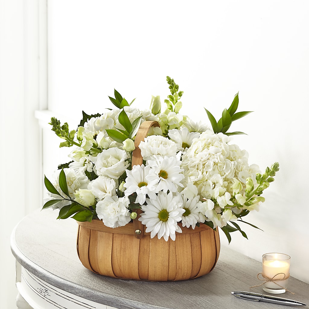 Pure Ivory Basket – Ko Caffee Llc Dba Verde Galerie, Stamford CT
