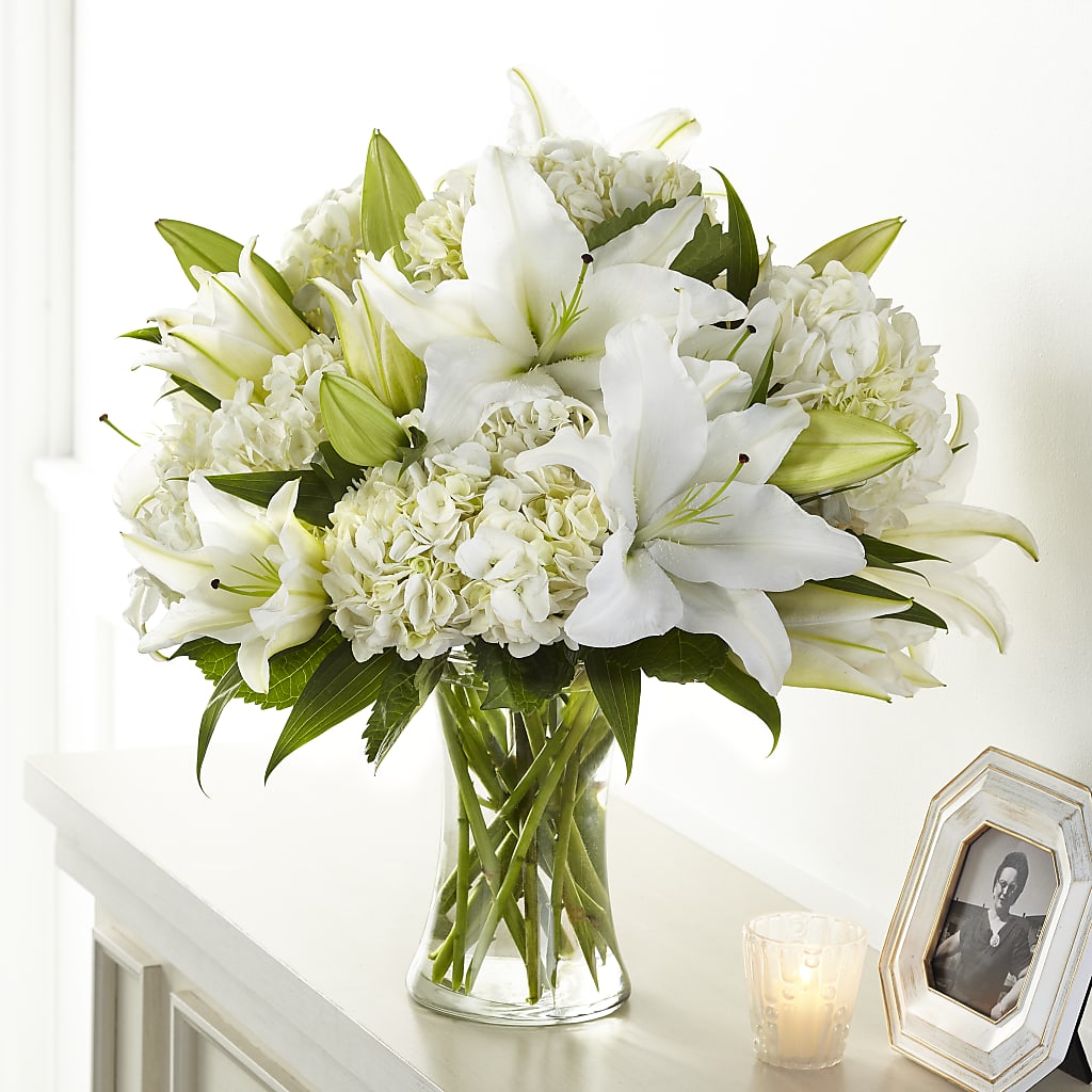 Compassionate Lily Bouquet – Ko Caffee Llc Dba Verde Galerie, Stamford CT