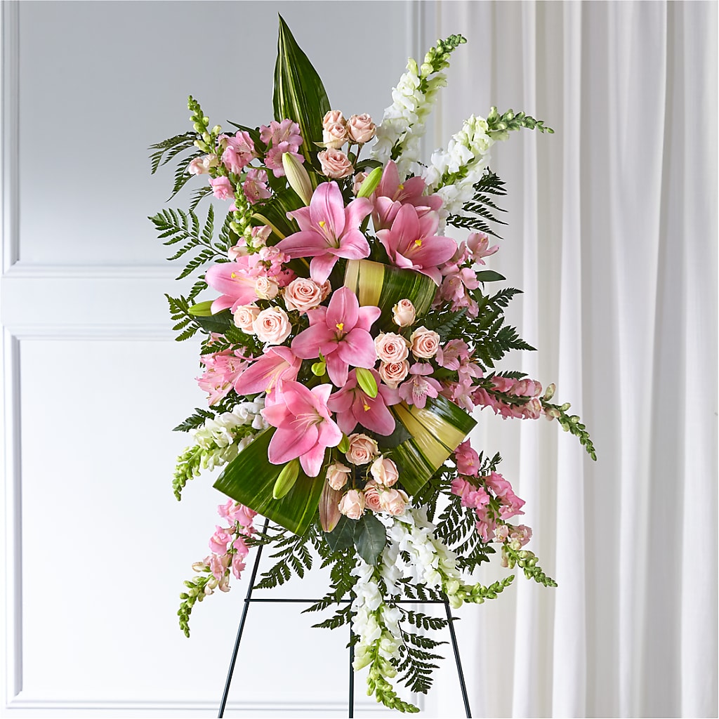 Elegant Embrace Standing Spray – Ko Caffee Llc Dba Verde Galerie, Stamford CT