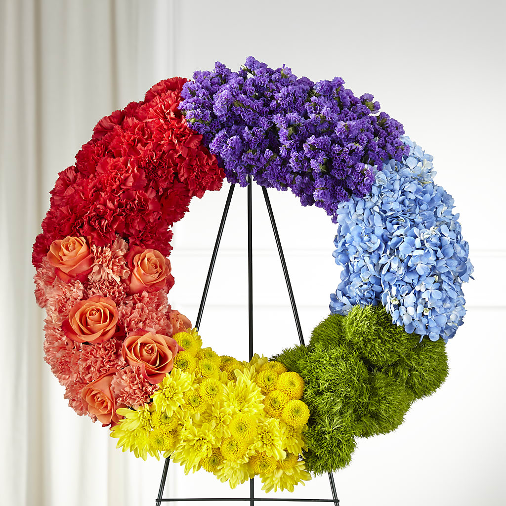 Circle of Love Wreath – Ko Caffee Llc Dba Verde Galerie, Stamford CT