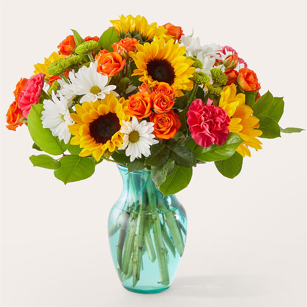 Sun-drenched Blooms Bouquet – Ko Caffee Llc Dba Verde Galerie, Stamford CT