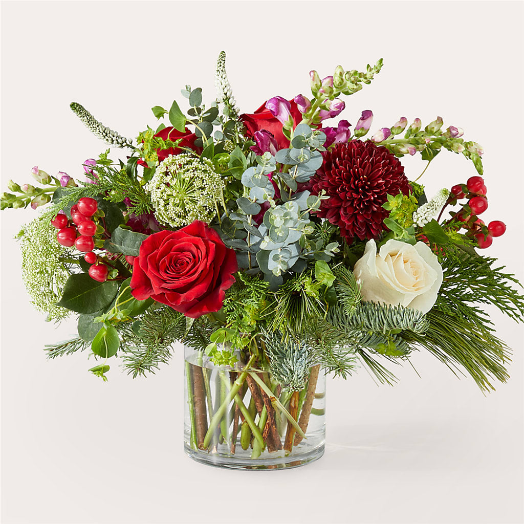 Cranberry Fizz Bouquet – Ko Caffee Llc Dba Verde Galerie, Stamford CT