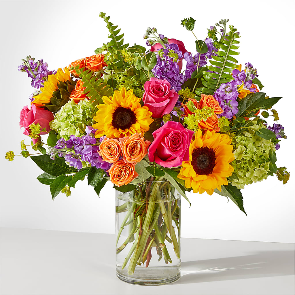 Vibrant Greetings Bouquet – Ko Caffee Llc Dba Verde Galerie, Stamford CT