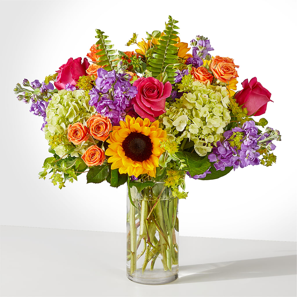 Vibrant Greetings Bouquet – Ko Caffee Llc Dba Verde Galerie, Stamford CT