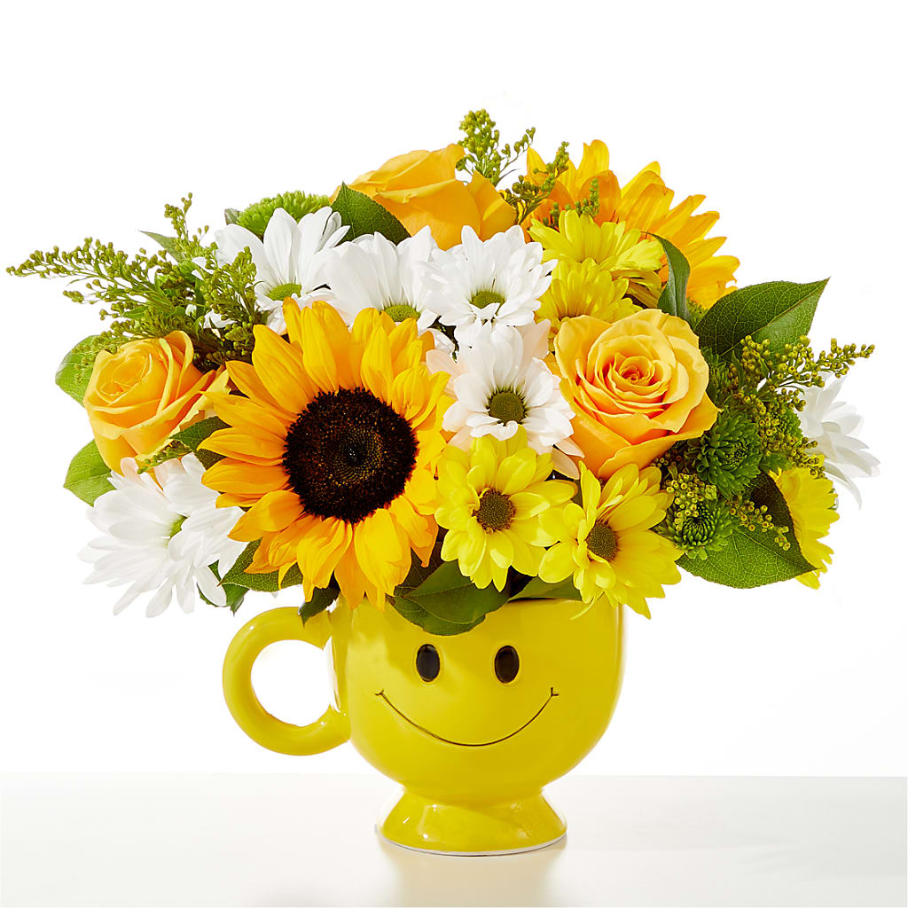 Be Happy Bouquet –  Ko Caffee Llc Dba Verde Galerie, Stamford CT