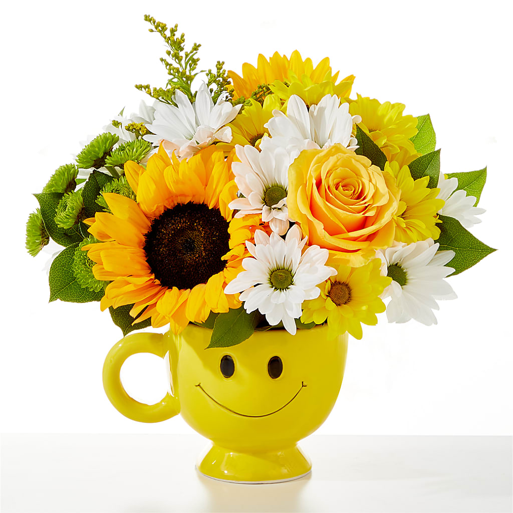 Be Happy Bouquet –  Ko Caffee Llc Dba Verde Galerie, Stamford CT