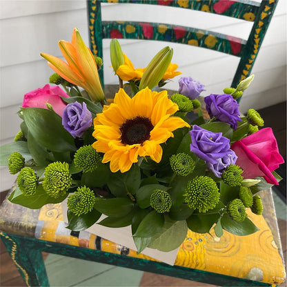 Best Day Box Bouquet –  Ko Caffee Llc Dba Verde Galerie, Stamford CT