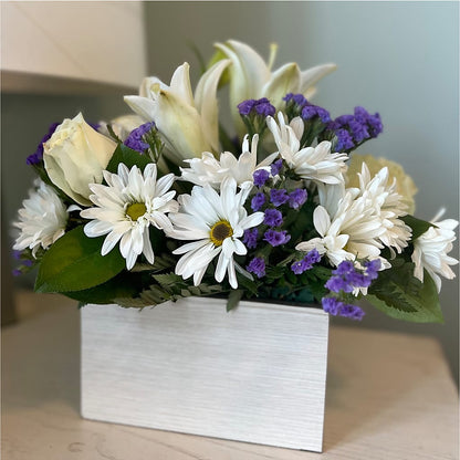 Beyond Blue Box Bouquet –  Ko Caffee Llc Dba Verde Galerie, Stamford CT