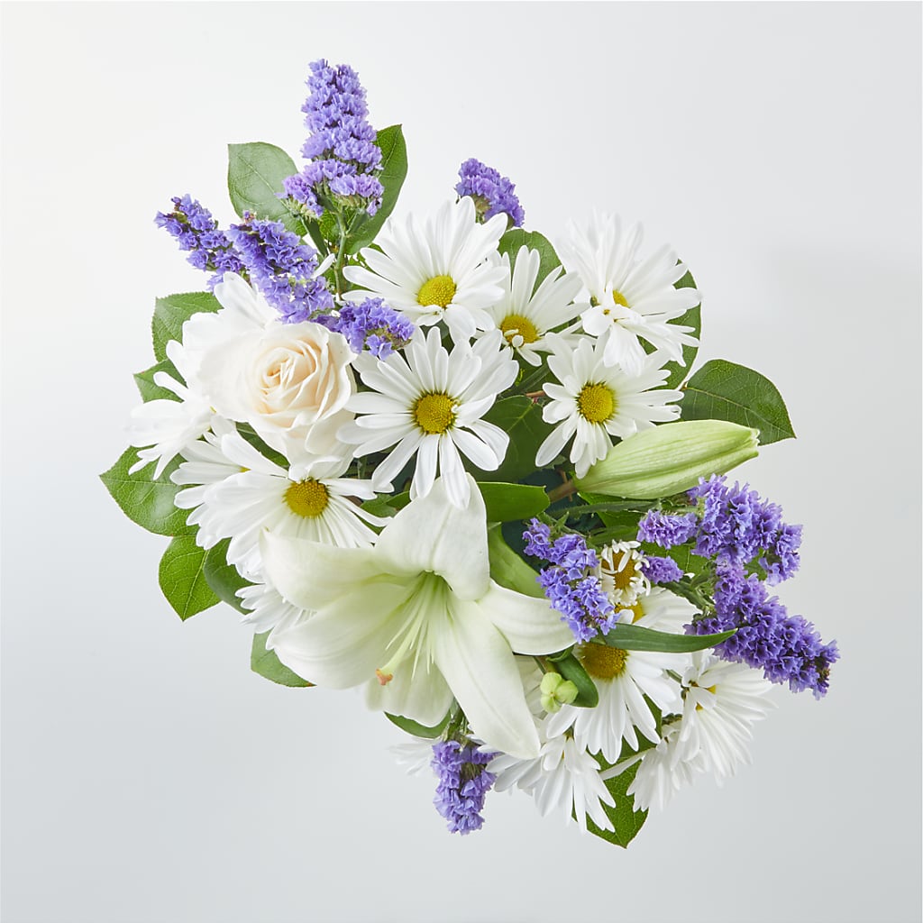 Beyond Blue Box Bouquet –  Ko Caffee Llc Dba Verde Galerie, Stamford CT