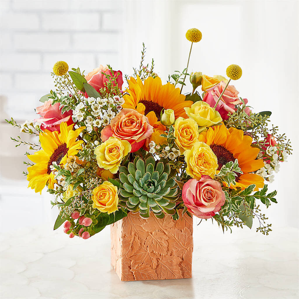 Sunflower Season Bouquet –  Ko Caffee Llc Dba Verde Galerie, Stamford CT