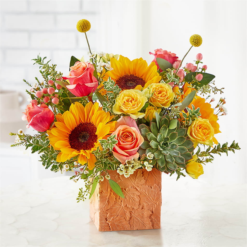 Sunflower Season Bouquet –  Ko Caffee Llc Dba Verde Galerie, Stamford CT