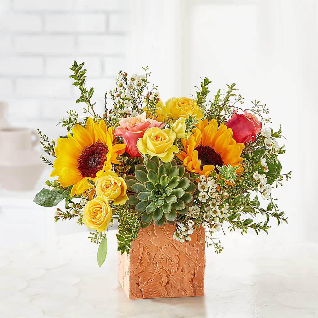 Sunflower Season Bouquet –  Ko Caffee Llc Dba Verde Galerie, Stamford CT