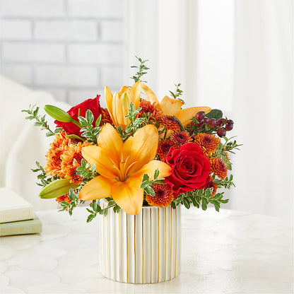 Scarlet Skies Bouquet –  Ko Caffee Llc Dba Verde Galerie, Stamford CT