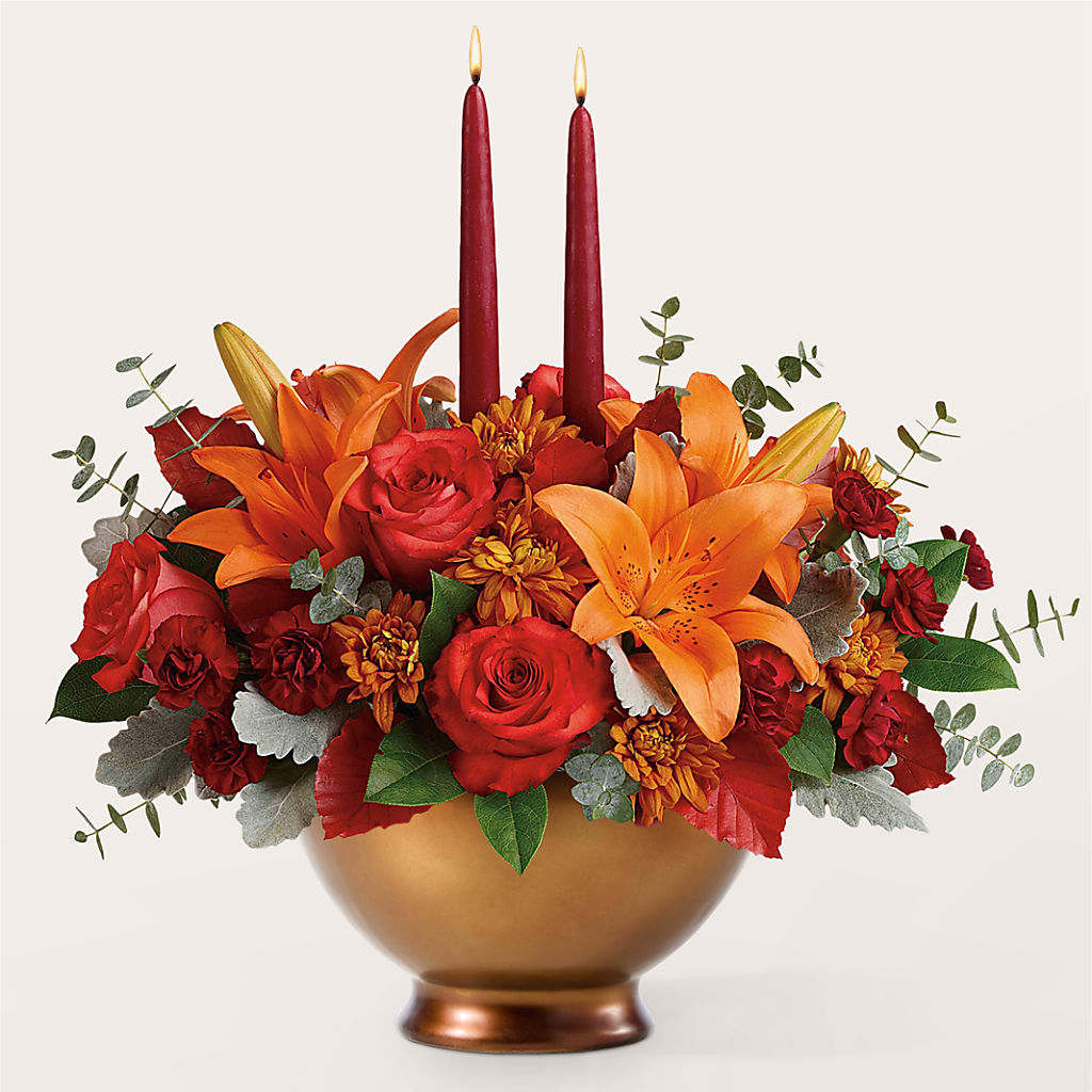 Fruits of Fall Centerpiece –  Ko Caffee Llc Dba Verde Galerie, Stamford CT