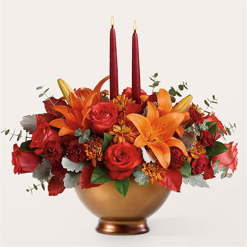 Fruits of Fall Centerpiece –  Ko Caffee Llc Dba Verde Galerie, Stamford CT