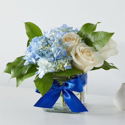 Sky Blue Delight Bouquet –  Ko Caffee Llc Dba Verde Galerie, Stamford CT