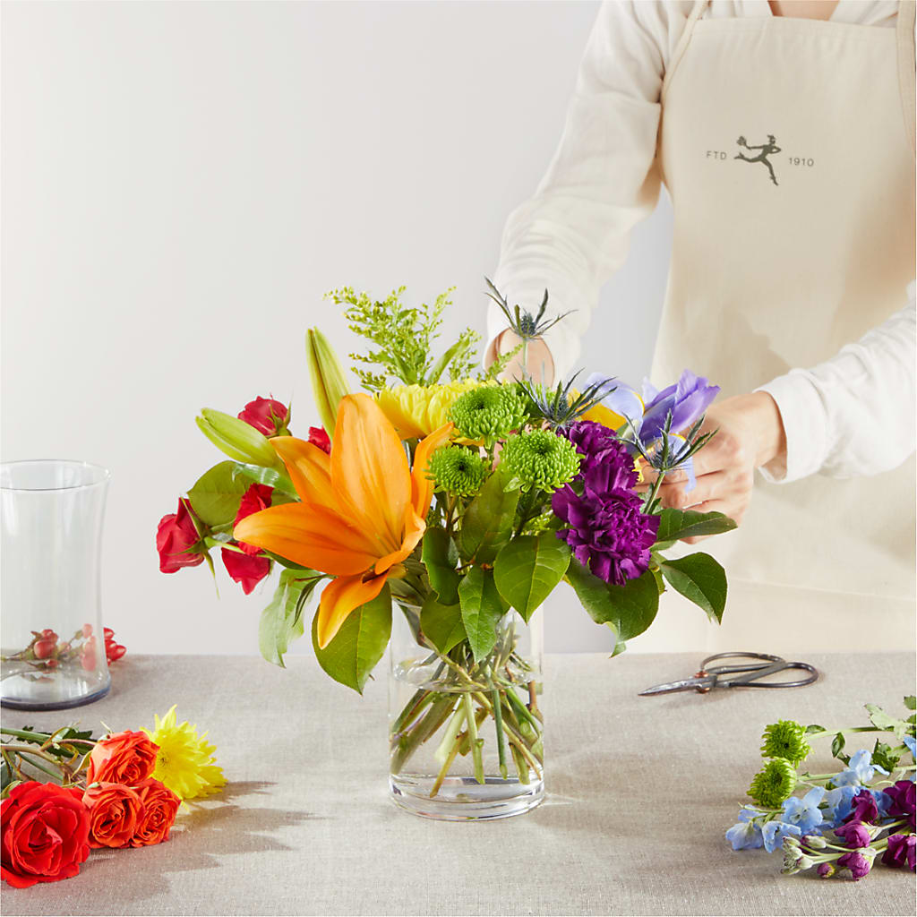 Summer Spectra - A Florist Original –  Ko Caffee Llc Dba Verde Galerie, Stamford CT