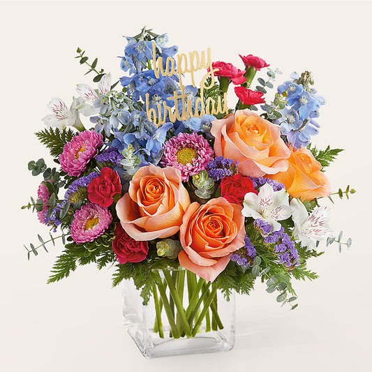 Birthday Bash Bouquet –  Ko Caffee Llc Dba Verde Galerie, Stamford CT