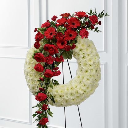 Graceful Tribute Wreath –  Ko Caffee Llc Dba Verde Galerie, Stamford CT