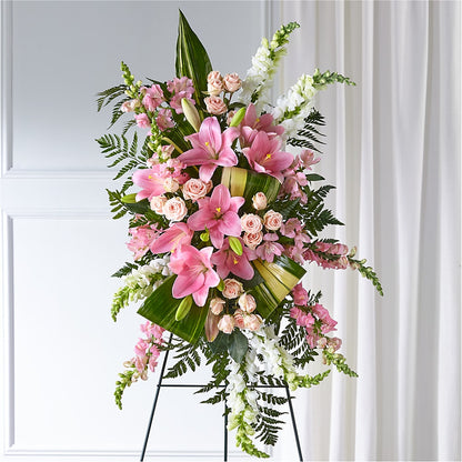 Elegant Embrace Standing Spray –  Ko Caffee Llc Dba Verde Galerie, Stamford CT