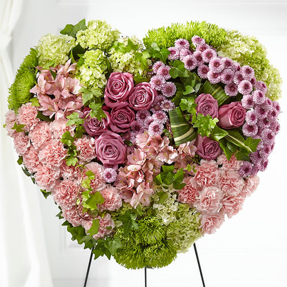 Heartwarming Standing Heart –  Ko Caffee Llc Dba Verde Galerie, Stamford CT