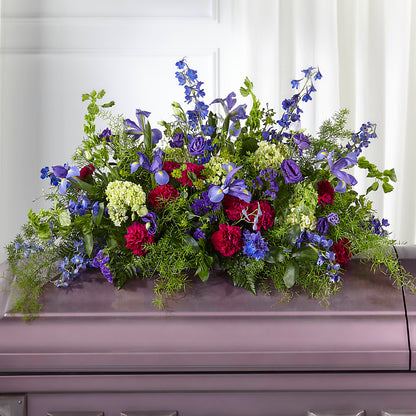 Always Treasured Casket Spray –  Ko Caffee Llc Dba Verde Galerie, Stamford CT