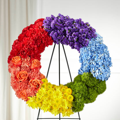 Circle of Love Wreath –  Ko Caffee Llc Dba Verde Galerie, Stamford CT