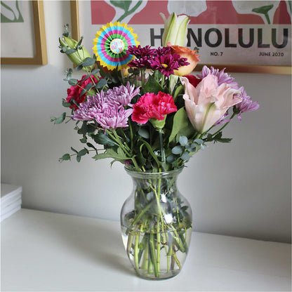 Light of My Life Bouquet & Happy Birthday Topper –  Ko Caffee Llc Dba Verde Galerie, Stamford CT