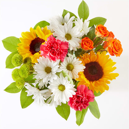 Sun-drenched Blooms Bouquet –  Ko Caffee Llc Dba Verde Galerie, Stamford CT